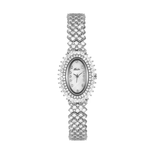 Reloj con Diamantes Más Vendido, Venta Directa de Fábrica, Reloj de Moda para Mujer con Diamantes Completos, Relojes Mecánicos de Negocios - Product Image 5
