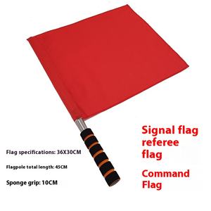 Drapeau d'<span class=keywords><strong>Arbitre</strong></span> Professionnel pour Football/Rugby/<span class=keywords><strong>Handball</strong></span>, en Polyester Durable, Léger et Imperméable - Product Image 6