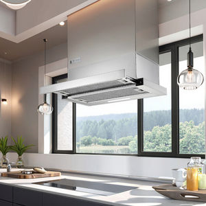 Chimenea de cocina de estilo europeo, extractor eléctrico silencioso de limpieza automática de 30 "-36" para apartamentos, cocina Campana, extractor de diapositivas - Product Image 6