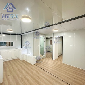 Casa Contenedor Prefabricada Expandible de 40 Pies x 20 Pies con Panel Solar, 1, 2, 3, 4, 5 Dormitorios, Baño Moderno, Casa Modular tipo Cabaña - Product Image 3