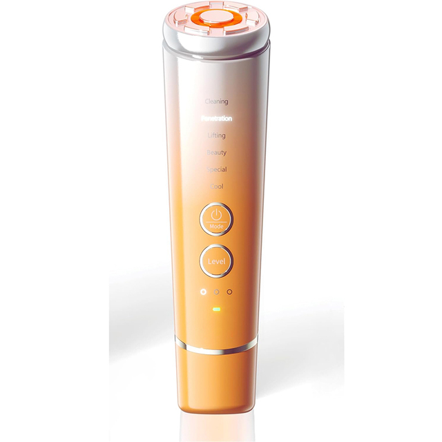 6 in 1 Electric Facial Beauty Massager for Skin Firming Radiance Wrinkle Smoothing Facial Device