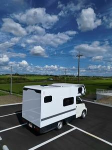 Petit camping-car tout-terrain remorque RV caravane Suspension indépendante lumières LED frein électrique Camping voyage cuisine tente - Product Image 2