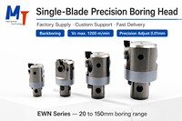 Tête de perçage de précision à micro-réglage MT EWN - Barre de perçage réglable de haute précision pour centre d'usinage CNC - Machine à percer