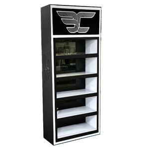 Caja de acrílico para cigarrillos y tabaco, iluminación con luz LED personalizada, expositor de pie para tienda de humo, gran capacidad - Product Image 4