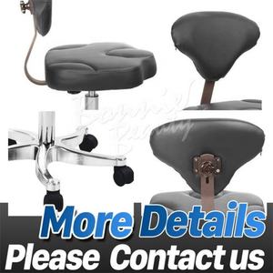 Leather Modern Beauty Salon bar Esthetician <b>Stool</b> - Product Image 4