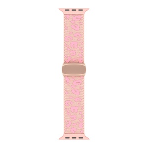Nouvelle sangle de remplacement élastique à boucle magnétique à imprimé léopard pour bracelet de montre Iwatch pour Apple Watch 10/9/8 46 mm 42 mm 49 mm SE - Product Image 3