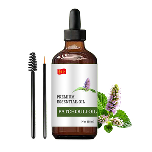 Huile de patchouli distillée à la vapeur de haute qualité pour la réduction de l'inflammation, l'action antibactérienne, l'action antifongique, la protection contre les moustiques et l'aromathérapie - Product Image 1