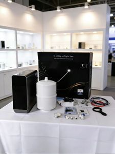 Distributeur d'<span class=keywords><strong>eau</strong></span> à filtration 5 étapes CE ROHS, système RO POU avec verrouillage enfant, refroidisseur d'<span class=keywords><strong>eau</strong></span> électrique de bureau pour usage domestique - Product Image 3