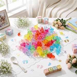 50 <span class=keywords><strong>Chupetes</strong></span> de Plástico de 0.86 Pulgadas para Baby Shower, Juego de Revelación de Género, Recuerdos para Fiesta, Decoración de Mesa, Regalo para Fiesta - Product Image 5