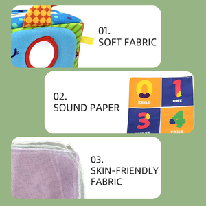 Giocattolo Educativo Montessori per Neonati, Scatola Sensoriale per Fazzoletti, Regalo per Bambini di 1 Anno - Product Image 5