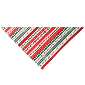 Pañuelo impreso personalizado para mascotas, pañuelo triangular de tela de algodón para perros - Product Image 5