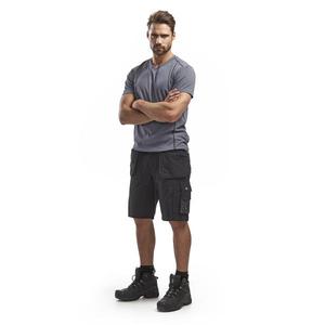 BLAKLADER - 153413109900C60 Pantalones cortos artesanos Negro-EAN 7330509305881 PANTALONES DE TRABAJO PANTALONES CORTOS DE TRABAJO - Product Image 3