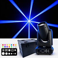 Prix d'usine Lyre Beam DJ 295W à double prisme, éclairage de scène disco, avec Flight Case 2-en-1