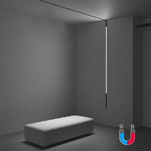 <span class=keywords><strong>Rail</strong></span> magnétique LED encastré en aluminium extrudé pour éclairage linéaire LED encastré DC48V intérieur 1m 1,5m 2m <span class=keywords><strong>3m</strong></span> - Product Image 2