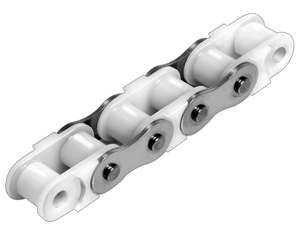 Cadena de eslabones internos de plástico de ingeniería de acero inoxidable 10A y piñones en acero - Product Image 3