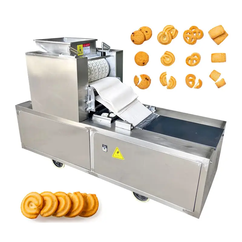 Facile à utiliser le moins cher dur et croustillant sandwich biscuit faisant prix de la machine mini biscuit formant la machine