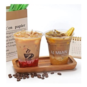 Gobelet en plastique jetable transparent de 5 oz en PP, gobelet en plastique bon marché avec impression de logo, gobelet à boisson froide en PET avec couvercle - Product Image 1