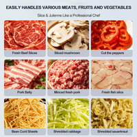 Équipement de cuisine commerciale pour hôtels et restaurants, machine à trancher la viande, machine à couper les légumes, machine à trancher et à déchiqueter