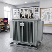 Transformateur triphasé immergé dans l'huile Ourjust, de 10 kV à 400 V, transformateur abaisseur de tension 11 kV 0,4 kV 500 kVA 6300 kVA, transformateur haute puissance