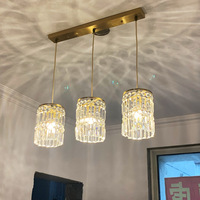 Lampe suspendue de style français, simple, nordique, artistique, pour bar, lustre de plafond