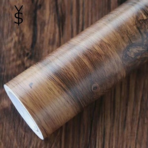 Fabricación profesional barato de pvc de grano de madera de vinilo película decorativa <span class=keywords><strong>para</strong></span> la puerta - Product Image 1