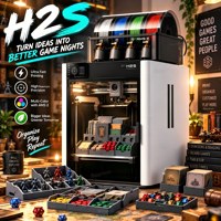 Imprimante 3D Combo H2S, imprimante 3D multicolore haute vitesse avec volume 340*320*340 mm, machine d'impression 3D FDM