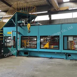 Green Sand Iron Casting Molding/Moulding Machine Vertical Flaskless Automatic Sand Injection Modeling Foundry Plant Setup