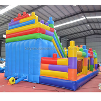 Castillo Inflable con Tobogán, Directo de Fábrica, Combo de Casa de Brinco para Centros de Diversión y Eventos Comerciales