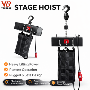 Palans électriques à chaîne W12 de 2 tonnes pour le levage de structures d'éclairage, nouvelle condition pour la vente au détail et les hôtels - Product Image 2