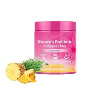 Gummies Probiotiques Féminins Personnalisés pour Adultes, Supplément d'Orme Rouge pour l'Équilibre du pH et le Soutien Immunitaire des Femmes, Sans Gluten, Riches en Fibres