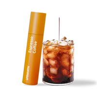 LIFEWORTH OEM Café Arabica liquide instantané Cold Brew Spresso à préparation rapide en tube d'aluminium sous vide, type extrusion, peut être un café diététique