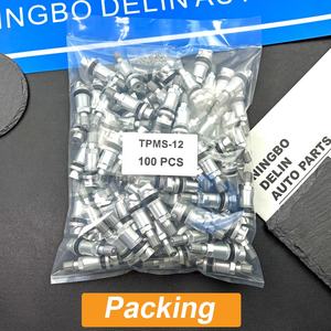 Автомобильные шинные клапаны для датчика TPMS, шток бескамерного шинного клапана из алюминиевого сплава, шинный клапан Schrader TPK65661 - Product Image 6