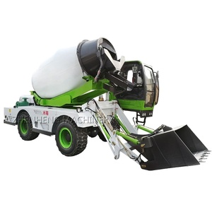 <span class=keywords><strong>Camion</strong></span> malaxeur à béton autochargeur mobile, capacité 2,6 m³, moteur 77,3 kW haute efficacité, boîte <span class=keywords><strong>de</strong></span> vitesses Zhenheng bleue - Product Image 5