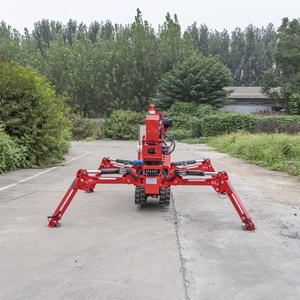Grúa Araña de 2 Toneladas con Control Remoto y Canasta Colgante para Elevación en Construcción - Product Image 4