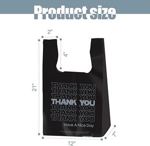 Bolsas de plástico Huamaohengchun para compras, reutilizables y desechables para restaurantes, tiendas de conveniencia, alimentos y supermercados - Product Image 3