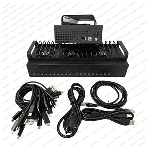 กล่องคลิก 100 Phones Farm Box สำหรับ <span class=keywords><strong>iPhone</strong></span> 100 พอร์ต เมนบอร์ด USB HUB สำหรับงานฟาร์มมิ่งคลิก ถ่ายโอนข้อมูลอุตสาหกรรม กล่องบรรจุภัณฑ์แบบกำหนดเอง - Product Image 6