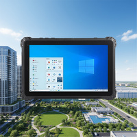 Tableta Industrial Resistente con Windows 10 de 10.1 Pulgadas, con Base de Acoplamiento, Escáner 2D, 8GB/16GB Opcionales, SSD de 512GB/2TB para Programación