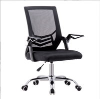 Échantillon gratuit Mobilier ergonomique pour la maison Siège de bureau d'affaires à dossier mi-hauteur réglable et tournant bon marché
