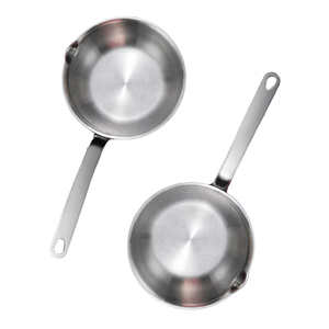 316 Stainless Steel Multi-layer Bottom Frying Pan <b>Egg</b> Frying Pan Flow-through Opening 1-2L Capacity <b>Eco</b>-Friendly Durable Gas - Product Image 2