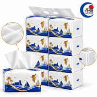 Mouchoirs en papier gaufrés 3 plis, doux, épais, absorbants, sans peluches, pour peaux sensibles, doux comme le désert d'Irak
