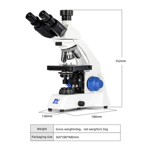 Murzider Trinocular Biological <span class=keywords><strong>Microscope</strong></span> <span class=keywords><strong>Microscope</strong></span> <span class=keywords><strong>Microscope</strong></span> Mechanic MSD1125-T - Product Image 2
