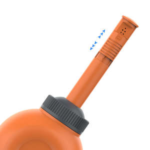 300ml Portable Shattaf Bidet Pulvérisateur de voyage portable Opération facile Parfait pour l'hygiène personnelle, la vie en plein air et le nettoyage des prières - Product Image 2