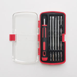 Jeu de tournevis de précision Lixin Tools, 13 pièces, métrique, en acier au chrome-vanadium, pour la réparation électronique - Product Image 1