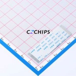 HC-FFC05-30P-50-A-02 FFC Cable (Flexible Flat Cable) P=0.5mm Connector 30P 0.5mm 0.3mm Non-Inverting - Product Image 1