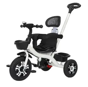 Hot sale high quality 3 wheel baby tricycle bike / 4-in-1 children tricycle with umbrella / CE baby trike