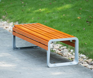 Muebles de exterior, Banco personalizado para exteriores, sillón de parque, Banco Popular moderno Dew - Product Image 4