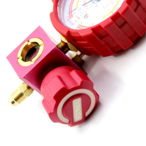 เกจวัดน้ำยาแอร์ วาล์วเดี่ยว R22 R410a R32 VMG 1 U S L H ความแม่นยำสูง - Product Image 1