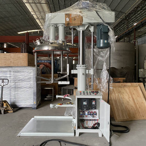 Automatic High <b>Speed</b> Disperser Mixer for Chemicals Coating with Motor and Pump Cosmetic Production Line <b>Paint</b> Machinery - Product Image 3