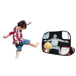 But de football portable pour enfants - Cible d'entraînement de football légère avec sac de transport, équipement sportif intérieur/extérieur pour la pratique - Product Image 2