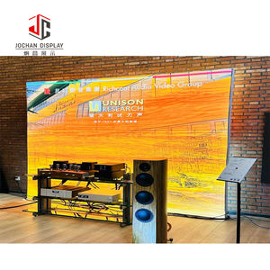 Рекламный портативный фон баннер на заказ ткань всплывающий стенд с макияжем выставочный стенд розовый современный - Product Image 3